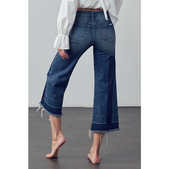 Insane Gene Mid-rise Crop Flare Jeans - P1301 - Size 7/27 - Picture 7 of 10